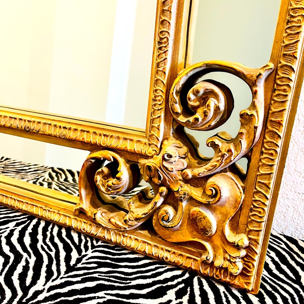❣️SOLD ON OTHER SITE❣️Stunning Heavy Antique Vintage Mirror